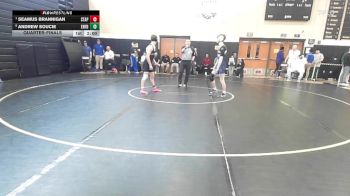 126 lbs Quarterfinal - Seamus Brannigan, Staples vs Andrew Soucie, Enfield