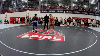 97 kg Cons. Semis - Dan Rella, Jr., Dragon Wrestling Club vs Massoma Endene, Burg Training Center