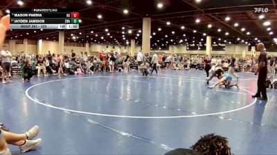 120 lbs Quarterfinal - Jayden Jamison, Eagle Wrestling Academy vs Mason Parria, Holy Cross