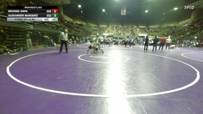 138 lbs Consi Of 16 #2 - Michael Nava, Stockdale vs Alexander Marquez, Golden Valley