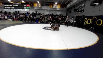 215 lbs Cons. Round 2 - Daniel Caso, Damien vs Nathaniel Flores, Paloma Valley