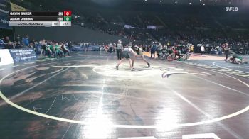 4A Boys 157 lbs Cons. Round 2 - Adam Urbina, Pendleton Boys vs Gavin Baker, Sweet Home Boys