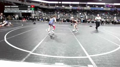 124 lbs Final - Rilynn Younker, King Select Wr Ac vs Alyssa Calovich, Chapman