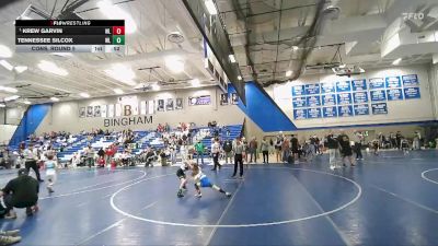 51 lbs Cons. Round 5 - Tennessee Silcox, Payson Lions Wrestling Club vs Krew Garvin, Payson Lions Wrestling Club