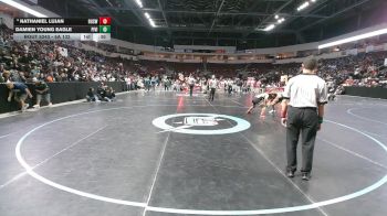 5A 132 lbs Cons. Round 2 - Damien Young Eagle, Piedra Vista vs Nathaniel Lujan, Roswell