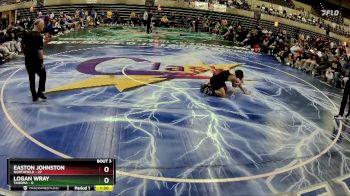 107 lbs Round 2 (4 Team) - Logan Wray, Tahoma vs Easton Johnston, Northfield