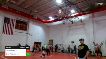 100 lbs Round 5 - Tyson Worman, Speedway vs Eric Metzinger-Pearson, Techie Wrestling Club