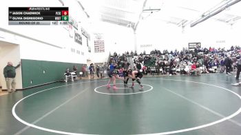 132 lbs Round Of 32 - Jason Chadwick, Platt Tech vs Olivia DiGregorio, Woodstock Academy
