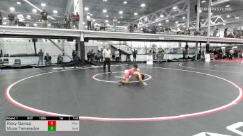 120A lbs Rr Rnd 1 - Ricky Gomez, Rhino vs Musa Tamaradze, Northfield Mount Hermon