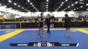 Lauren Rojas vs Mayara Moreira 2025 World IBJJF Jiu-Jitsu No-Gi Championship