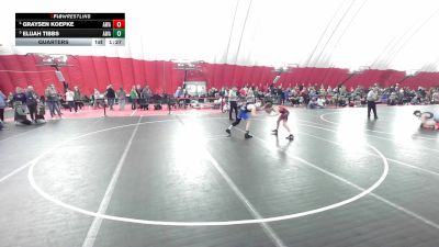 16U Boys - 106 lbs Quarters - Elijah Tibbs, Askren Wrestling Academy vs Graysen Koepke, Askren Wrestling Academy