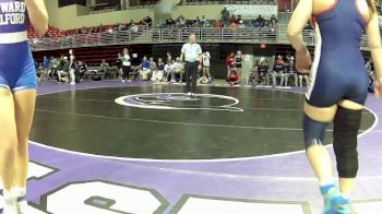 130 lbs Round 2 (6 Team) - Kayla Cramer, Manhattan HS vs Katelyn Jones, Seward
