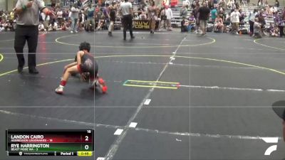 60 lbs Round 3 (6 Team) - Landon Cairo, Aggression Legionaries vs Rye Harrington, Beast Mode WA