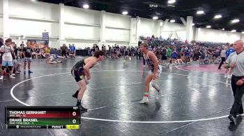 157 lbs Round 4 (8 Team) - Thomas Gernhart, Spec Ops vs Drake Brasiel, Ohio Titan Gold