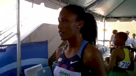 Ajee Wilson After Qualifying to the 800 Semis 2010 World Champs