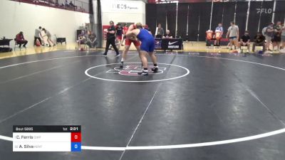 125 kg Round Of 32 - Caden Ferris, Chippewa Wrestling Club vs Austin Silva, Kentucky