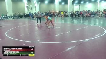 125 lbs Champ Round 1 (16 Team) - Jordyn Campbell, Nebraska Marvels vs Brooklyn Scheaffer, Queen Bees