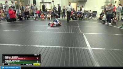 48 lbs Round 4 (6 Team) - Ocean Ramos, Scanlan Wrestling Academy vs Ryker Johnson, 84 Athletes