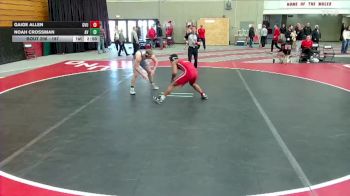 197 lbs Quarterfinal - Gaige Allen, Grand View vs Noah Crossman, Avila