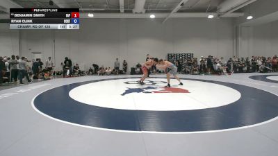 79 kg Champ. Rd Of 128 - Benjamin Smith, EAP vs Ryan Clink, Central Coast Regional Training Center