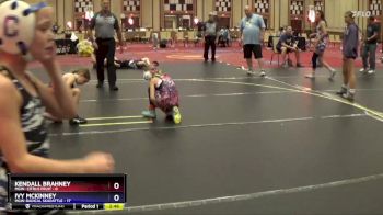 66 lbs Finals (2 Team) - Kendall Brahney, MGW- Citrus Fruit vs Ivy McKinney, MGW-Radical Skadattle