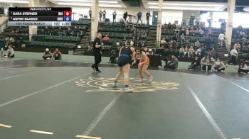 124 lbs 1st Place Match - Sara Sterner, North Central College vs Aspen Blasko, Grand Valley State