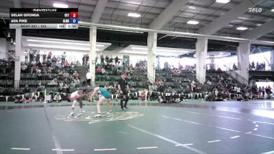 103 lbs Cons. Round 3 - Ava Pike, Alma vs Selah Gitonga, Otterbein
