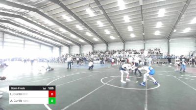 113 lbs Semifinal - Larry Duran, Belen Jr Wrestling vs Alex Curtis, Torotech
