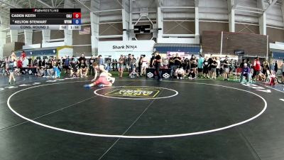 157 lbs Cons. Round 3 - Caden Keith, California vs Kelton Stewart, Wyoming