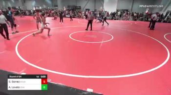 138 lbs Round Of 64 - Gabriel Gomez, Mountain Lion WC vs Alexander Lovato, Dominator Wrestling