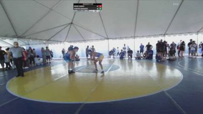 138 lbs Champ. Round 2 - Diego Gamez, Clovis High vs Hunter Quirarte, Dark Horse