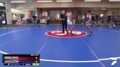 138 lbs Cons. Round 2 - Robert Pence, NOVA Wrestling Club vs Logan Futrell, NOVA Wrestling Club