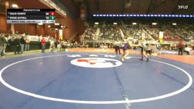 2A-190 lbs Champ. Round 1 - Ryan Axtell, Thermopolis vs Zack Kuntz, Greybull/Riverside