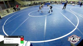 85 lbs Quarterfinal - Camden Whitnah, Harrah Little League Wrestling vs Jackson Gardner, Duncan Demon Wrestling