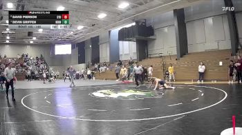 149 lbs Cons. Semi - Devin Griffen, Reinhardt University vs David Pierson, St. Thomas University