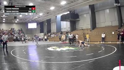 149 lbs Cons. Semi - Devin Griffen, Reinhardt University vs David Pierson, St. Thomas University