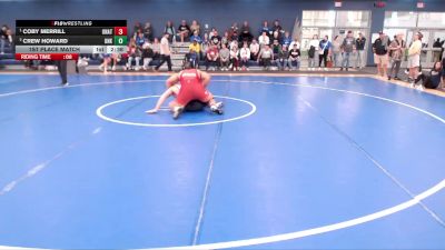 285 lbs 1st Place Match - Coby Merrill, Unattached vs Crew Howard, Nebraska-Kearney