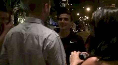 David Torrence most popular 1:45 800 guy at 2010 Monaco Diamond League