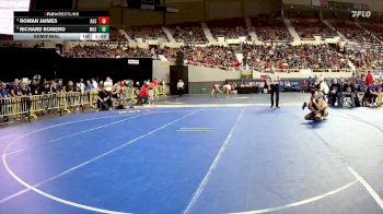 120-D1 Semifinal - Richard Romero, Marana High School vs Roman Jaimes, Kofa High School