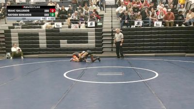 120 lbs Round 1 (16 Team) - Isaac Gallegos, Sonoraville vs Hayden Edwards, Cook