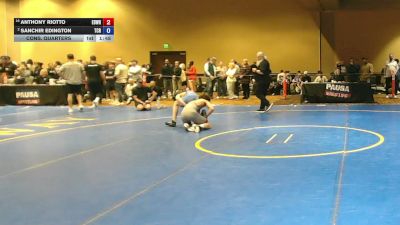 120 lbs Cons. Quarters - Anthony Riotto, Edge Wrestling vs Sanchir Edington, The Compound RTC