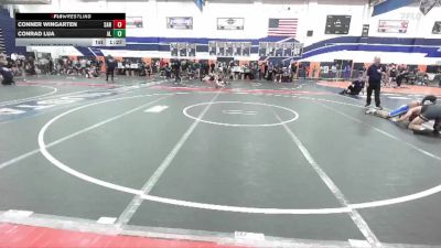 138 lbs Champ. Round 1 - Conrad Lua, Alta Loma vs Conner Wingarten, Santiago (Corona)