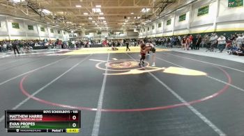 105 lbs Cons. Round 2 - Evan Propes, Eastside United vs Matthew Harris, Sundawg Wrestling Club