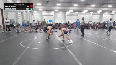 165 lbs Round 7 (10 Team) - Phillip Sarbo, Team Shutt vs Bobby Savino, CHWHALE Blue