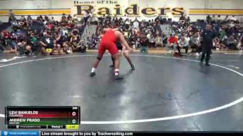 285 lbs Champ. Round 2 - Andrew Prado, Mayfair vs Levi Banuelos, Fullerton