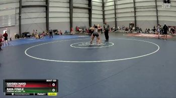 132 lbs Cons. Round 2 - Hayden Mayo, Virginia Killers vs Raya Fowle, Virginia Killers