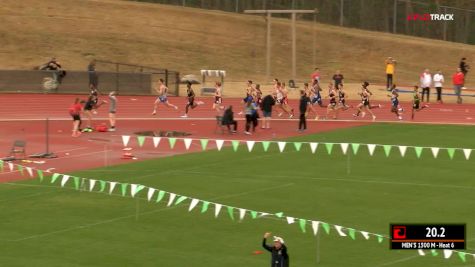 Men's 1500m, Heat 6