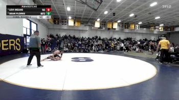 215 lbs Cons. Round 2 - Levi Means, Yucaipa vs Sean Flores, Montclair