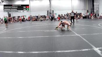 106 lbs Round 2 (6 Team) - Jonathan Toriello, TDWC Maniacs vs Brennan Veverka, Revival Jokers