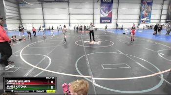 130 lbs Rd# 10- 4:00pm Saturday Final Pool - Carter Williams, Nebraska Elite vs James Katona, PA Blue